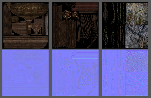 Black Rock Textures 1